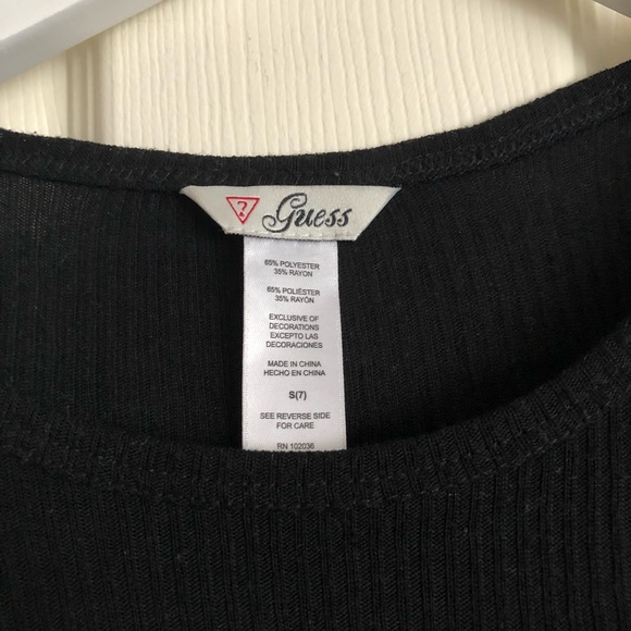 GUESS Ribbed Long Sleeve - Picture 3 of 4